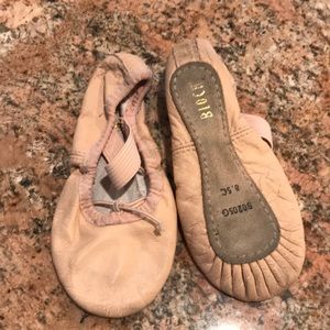 Bloch ballet slippers